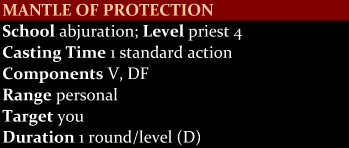 Mantle of Protection